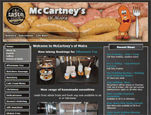Tablet Screenshot of mccartneysofmoira.com
